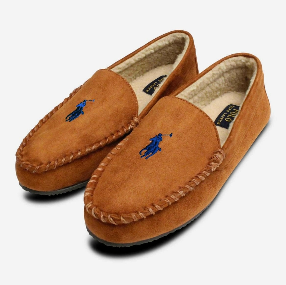 Polo Ralph Lauren Slippers House Shoes - Picture 4 of 5